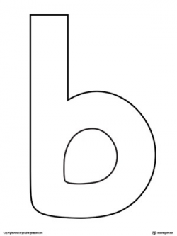Lowercase Letter B Clipart - Kind Of Letters