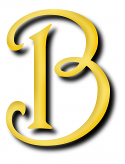 Clipart - Alphabet 13, letter B