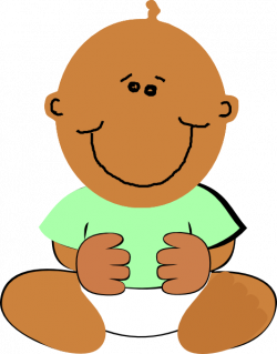 African American Baby Clipart