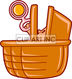 Basket cliparts