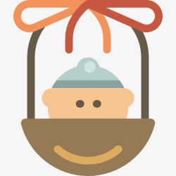 A Baby Basket, Baby Basket, Cartoon, Baby PNG Image and Clipart for ...