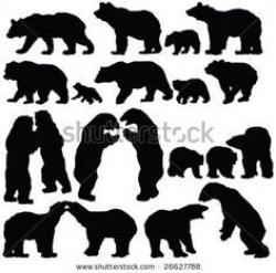 brown bear cub outline clipart - Google Search | bears | Pinterest ...