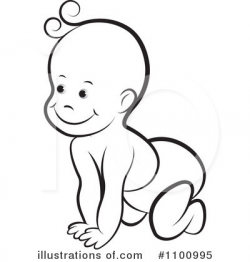 Baby Clipart Black And White - cilpart