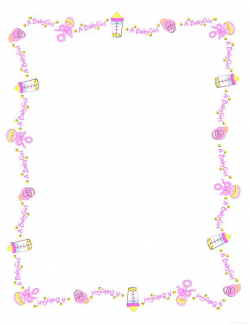 Baby Girl Borders Clipart - Clipart Kid | Projects | Pinterest | Babies