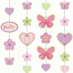 Butterfly Baby Shower Clipart