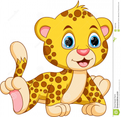 Baby Leopard Clipart | Free download best Baby Leopard ...