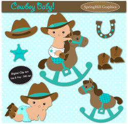 Western Baby Clipart