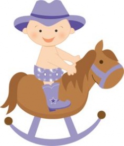 Cowboy Baby Boy Cute Digital Clipart, Cowboy Clip art, Cowboy ...