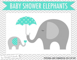 Baby shower clipart, Elephant clipart, Baby elephant clipart ...
