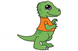 Baby Tyrannosaurus Rex Dinosaur by fizzgig | TheHungryJPEG.com