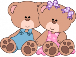 Cute Teddy Bear Clip Art | Baby Girl Teddy Bear Clip Art Girl & boy ...