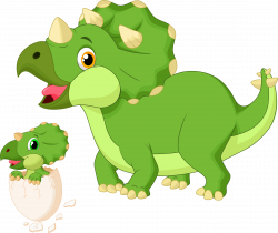 Baby Triceratops Clip art - dinosaur vector png download ...