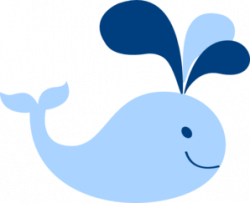 Baby Blue Whale Clip Art at Clker.com - vector clip art online ...