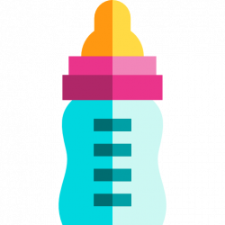 Nursery, Kid And Baby, Feeder, baby bottle icon