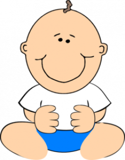 Baby Boy Clip Art at Clker.com - vector clip art online, royalty ...