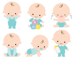 Baby Shower Clipart Clip Art Baby Boy Girl Clipart Cute Baby