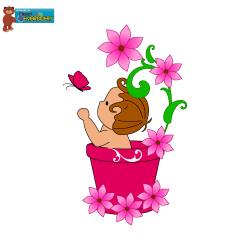 Baby Flower Clipart