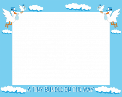 Baby Shower. baby shower picture frame: Baby Clipart Frame Pencil ...