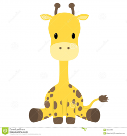 Baby Giraffe Free Clipart