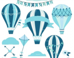 Air balloon clipart | Etsy