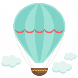 Vintage Hot Air Balloon SVG cutting file for scrapbooking hot air ...