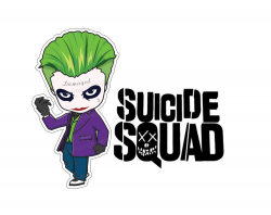 Joker Suicide Squad Clipart Illustration Harley Quinn