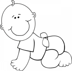 Mother And Baby Line Drawing | Clipart Panda - Free Clipart Images