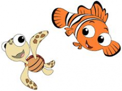 Nemo and Squirt | Finding Nemo | Pinterest | Finding nemo and Clip art