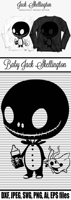Baby SVG, Nightmare Before Christmas SVG Collection, Nightmare DXF ...