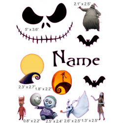 Nightmare Before Christmas cranial band decoration from high quality ...