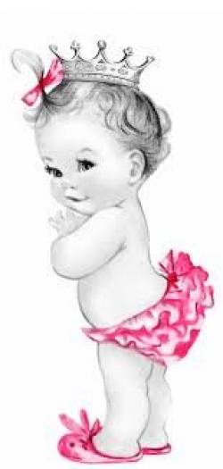 Resultado de imagen para cute baby princess clipart | BABY CAKE ...