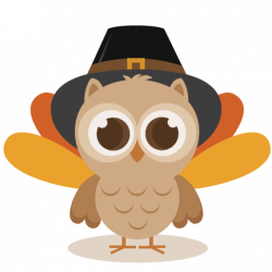 Thanksgiving Owl SVG cutting file thanksgiving svg cuts cute clip ...