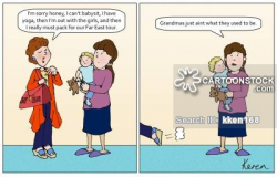 Babysitter Cartoons and Comics - funny pictures from CartoonStock