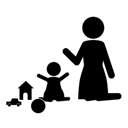 28+ Collection of Babysitting Clipart Black And White | High quality ...