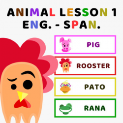 Back To School - Animal Lesson 1 Clipart by PartyHead Studio Store