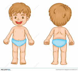 Boy Body Parts Illustration 24321414 - Megapixl