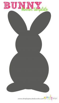 Easter Bunny Silhouette Clip Art – HD Easter Images