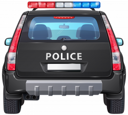 Police Car Back PNG Clip Art Image | Gallery Yopriceville - High ...