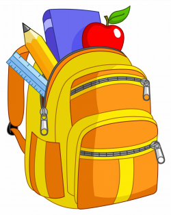 Cartoon school supplies clipart - WikiClipArt