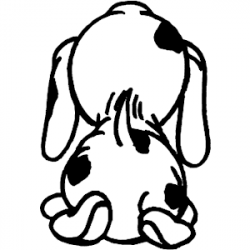 Dog Back View clipart, cliparts of Dog Back View free download (wmf ...