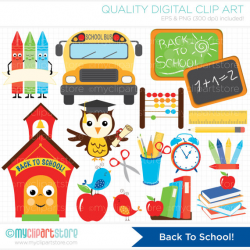 Clipart Back To School / Educational / Teachers / School