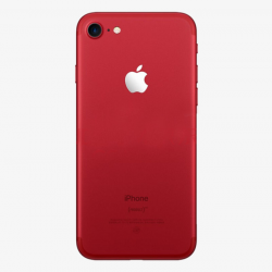 Red Apple 7 Back View, Smart Phone, Iphone7, Iphone PNG Image and ...