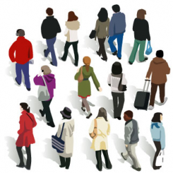 Back Of People Clipart
