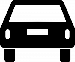 Clipart - car pictogram rear