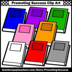 Back to School Book Clipart Commercial Use SPS by Promoting Success