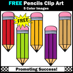FREE Back to School Pencil Clipart SPS by Promoting Success | TpT