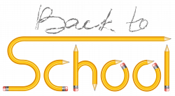 Transparent Back to School with Pencils PNG Clipart Image | Gallery ...