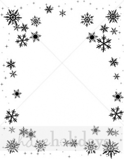 Black Snowflake Background | Snow Backgrounds