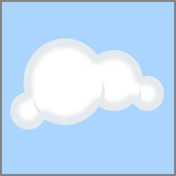 Cloud Blue Background Clip Art at Clker.com - vector clip art online ...