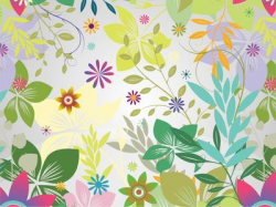 Free Funky Flower Garden Colorful Background Clipart and Vector ...